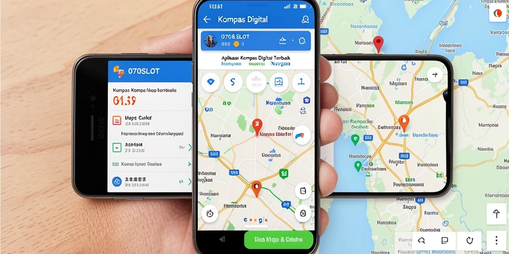 Tampilan antarmuka pengguna 070SLOT yang sederhana dan fungsional.