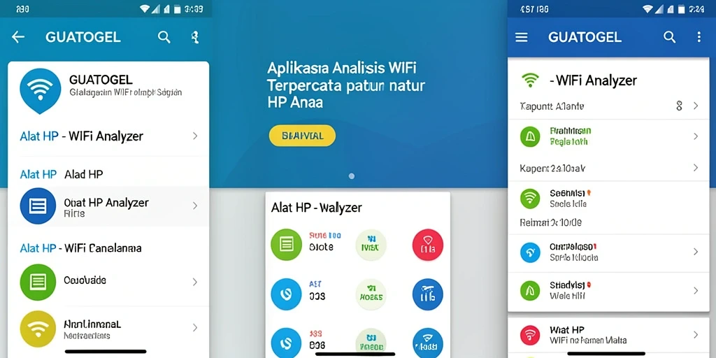 Tampilan antarmuka GUATOGEL yang informatif dan sederhana.