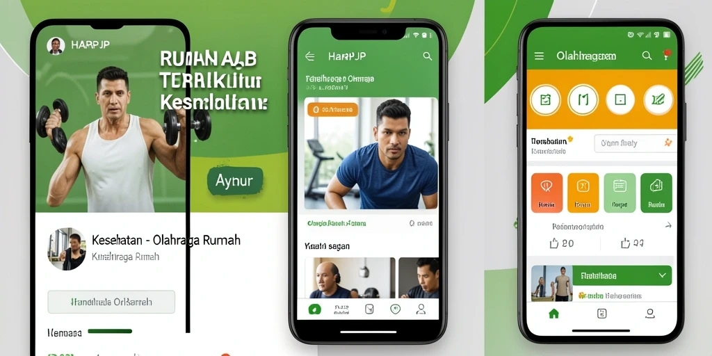 Antarmuka aplikasi HARAPJP yang menarik dan mudah digunakan.