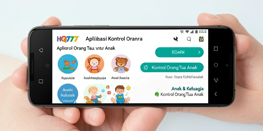 Tampilan antarmuka HQ777 yang ramah pengguna dan intuitif.